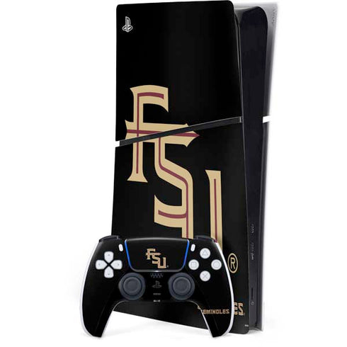 Florida State FSU Seminoles Black PlayStation PS5 Skins